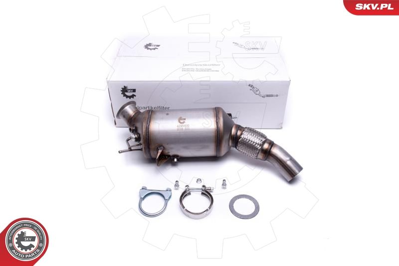 Soot/Particulate Filter, exhaust system ESEN SKV 62SKV500