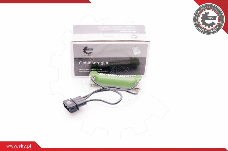 Resistor, interior blower ESEN SKV 94SKV033