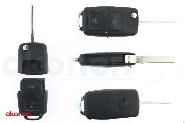 Корпус, автомобільний ключ B CAR 004VW001