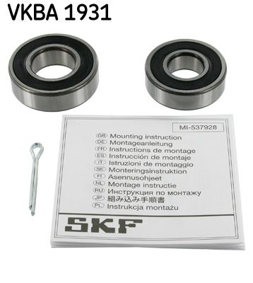 Комплект колісних підшипників SKF VKBA 1931