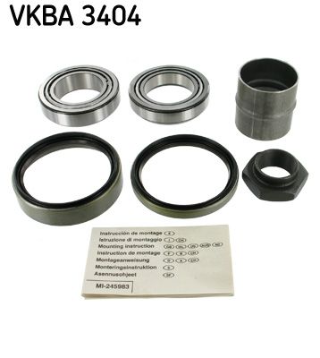 Rato guolio komplektas SKF VKBA3404