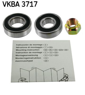 Rato guolio komplektas SKF VKBA3717