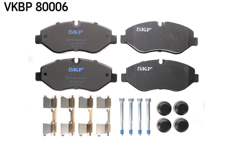 Brake Pad Set, disc brake SKF VKBP80006