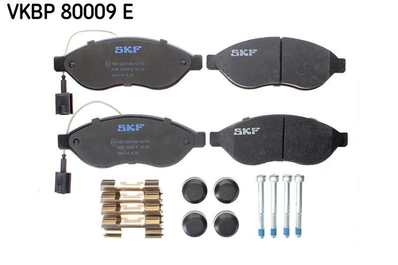 Brake Pad Set, disc brake SKF VKBP 80009 E