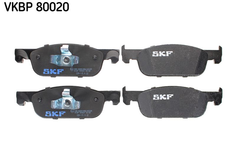 Brake Pad Set, disc brake SKF VKBP 80020