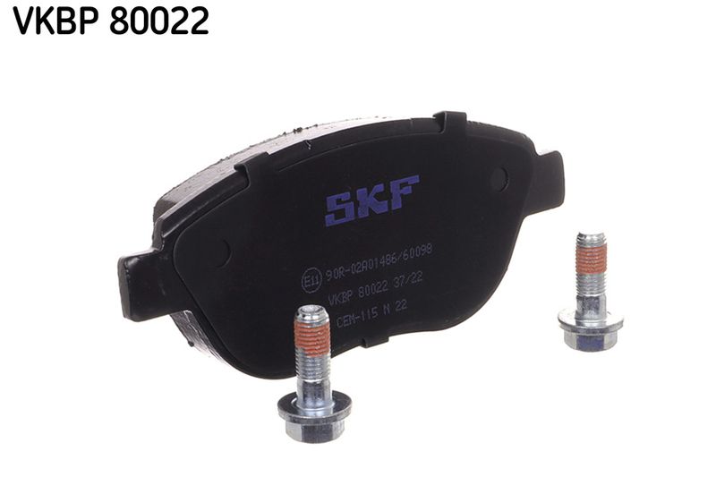 Комплект гальмівних накладок, дискове гальмо SKF VKBP 80022