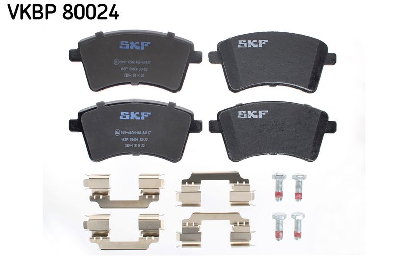 Brake Pad Set, disc brake SKF VKBP 80024