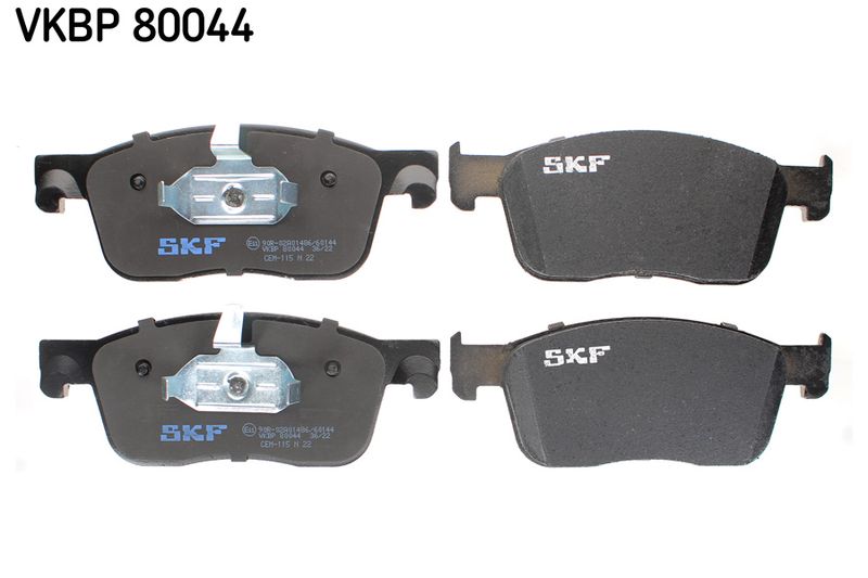 Brake Pad Set, disc brake SKF VKBP80044