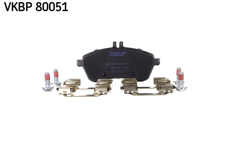 Brake Pad Set, disc brake SKF VKBP 80051