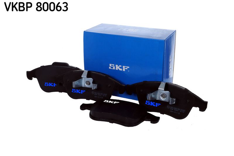 Комплект гальмівних накладок, дискове гальмо SKF VKBP80063