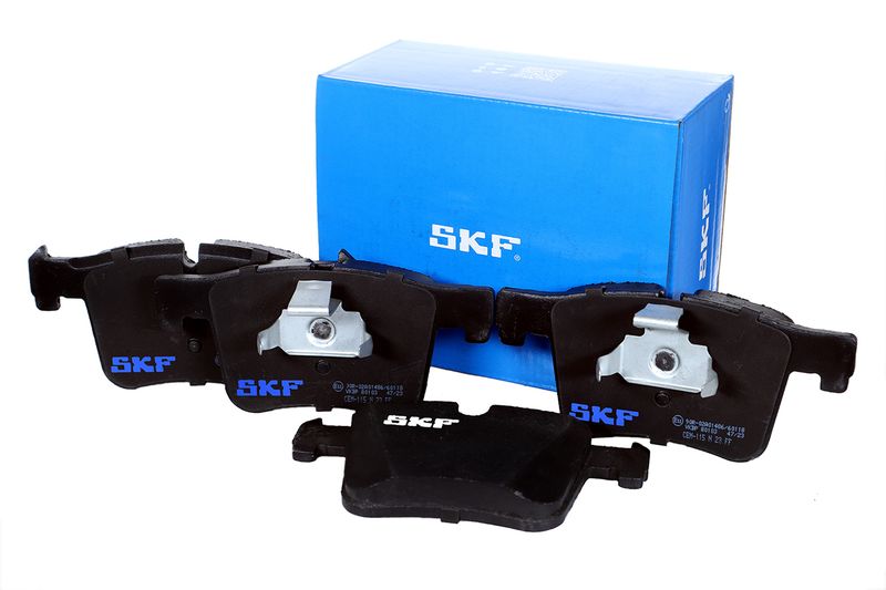 Комплект гальмівних накладок, дискове гальмо SKF VKBP80103