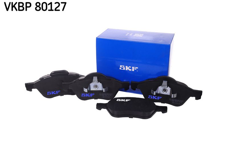 Комплект гальмівних накладок, дискове гальмо SKF VKBP80127