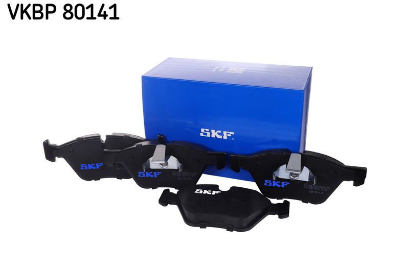 Комплект гальмівних накладок, дискове гальмо SKF VKBP80141