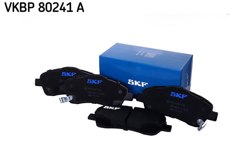 Комплект гальмівних накладок, дискове гальмо SKF VKBP80241A
