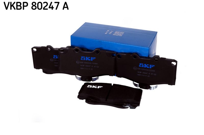 Комплект гальмівних накладок, дискове гальмо SKF VKBP 80247 A