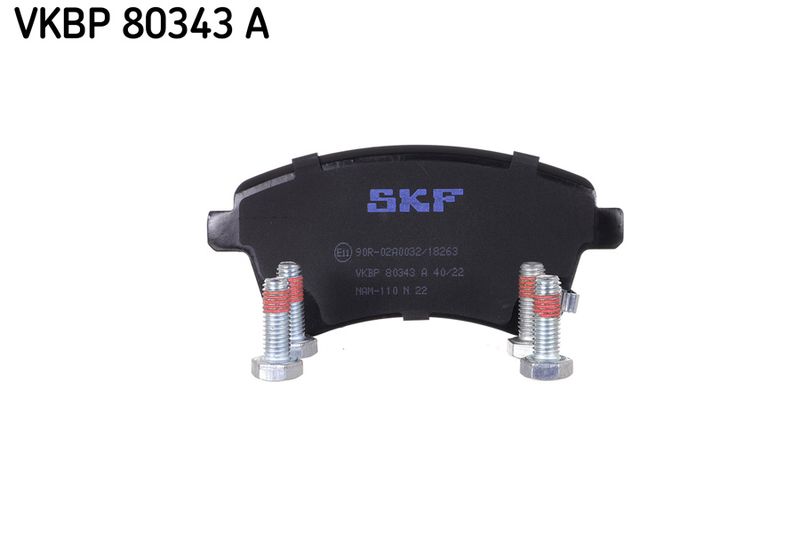 Комплект гальмівних накладок, дискове гальмо SKF VKBP 80343 A