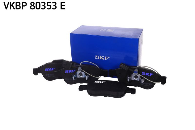 Комплект гальмівних накладок, дискове гальмо SKF VKBP80353E