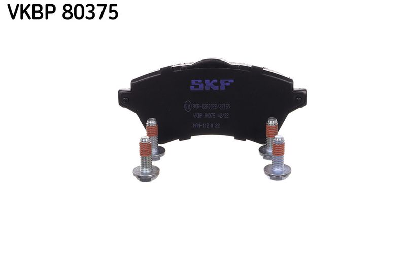 Stabdžių trinkelių rinkinys, diskinis stabdys SKF VKBP 80375