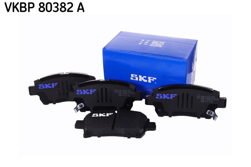 Комплект гальмівних накладок, дискове гальмо SKF VKBP80382A