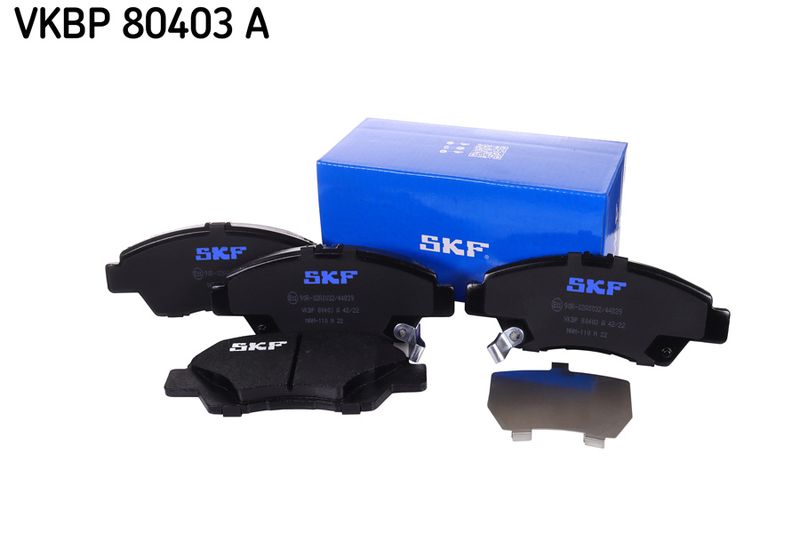 Комплект гальмівних накладок, дискове гальмо SKF VKBP80403A