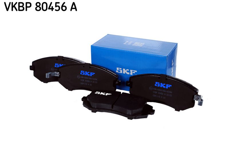Комплект гальмівних накладок, дискове гальмо SKF VKBP 80456 A
