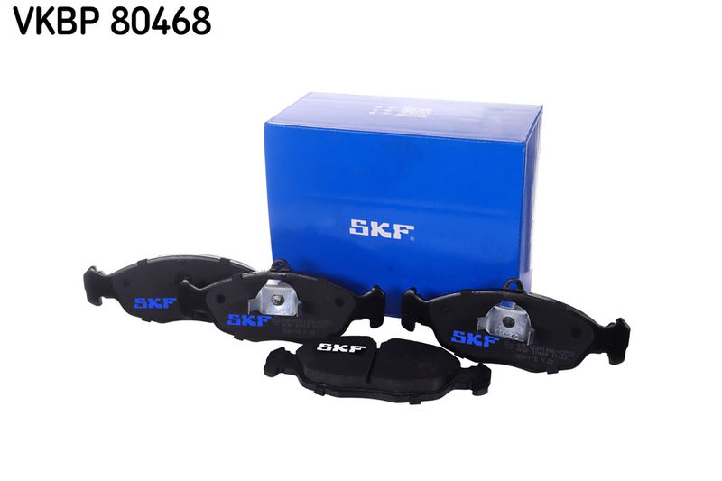 Комплект гальмівних накладок, дискове гальмо SKF VKBP80468