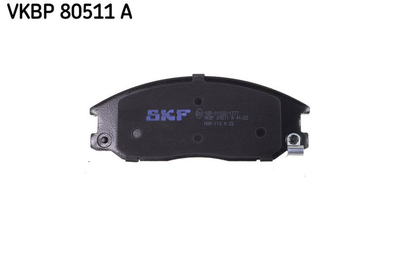 Комплект гальмівних накладок, дискове гальмо SKF VKBP80511A