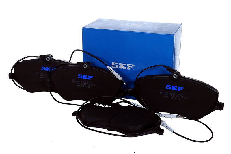 Комплект гальмівних накладок, дискове гальмо SKF VKBP 80519 E