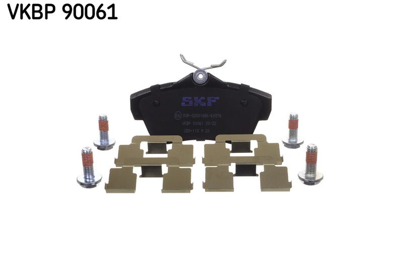 Brake Pad Set, disc brake SKF VKBP 90061