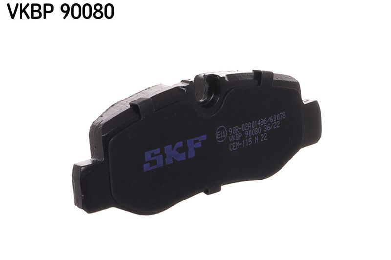 Комплект гальмівних накладок, дискове гальмо SKF VKBP 90080