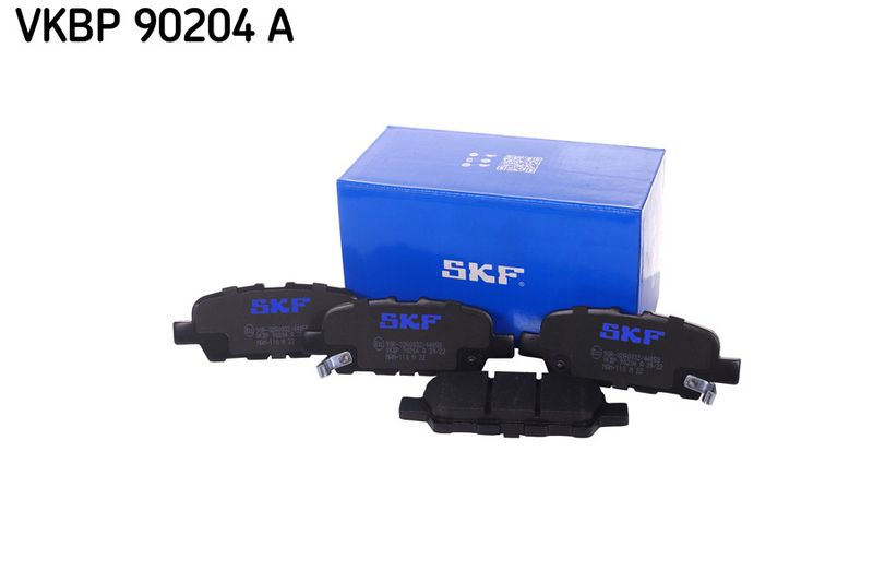 Комплект гальмівних накладок, дискове гальмо SKF VKBP 90204 A