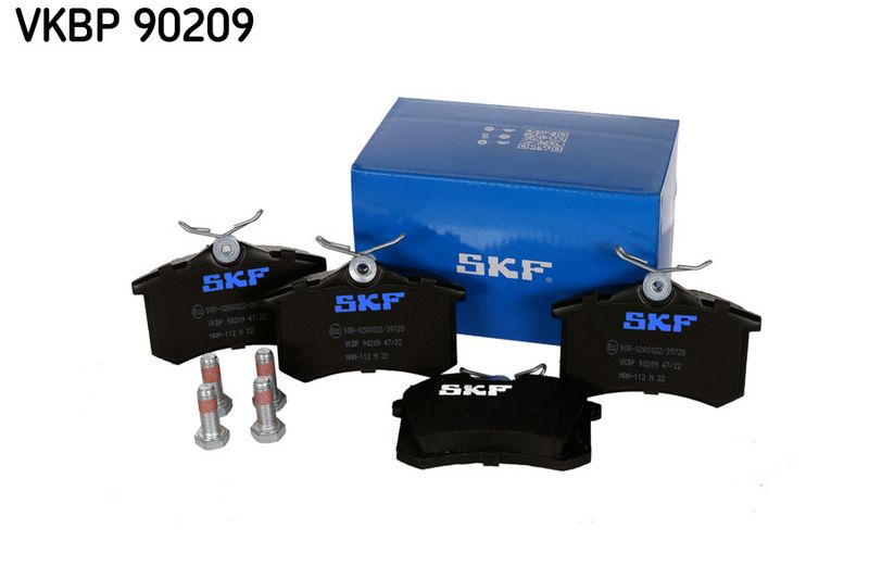 Stabdžių trinkelių rinkinys, diskinis stabdys SKF VKBP 90209