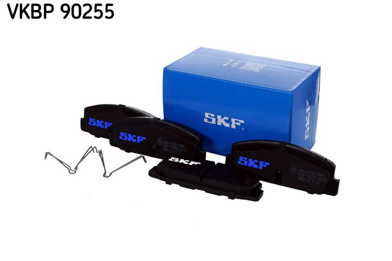 Комплект гальмівних накладок, дискове гальмо SKF VKBP90255