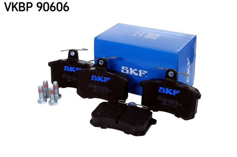 Комплект гальмівних накладок, дискове гальмо SKF VKBP90606