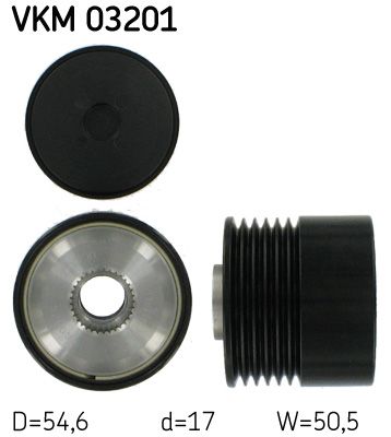 Roue libre d'alternateur SKF VKM 03201