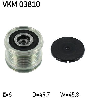 Alternator Freewheel Clutch SKF VKM 03810