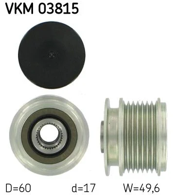 Laisvos eigos sankaba, kint. sr. generatorius SKF VKM 03815