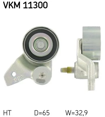 Tensioner Pulley, timing belt SKF VKM 11300