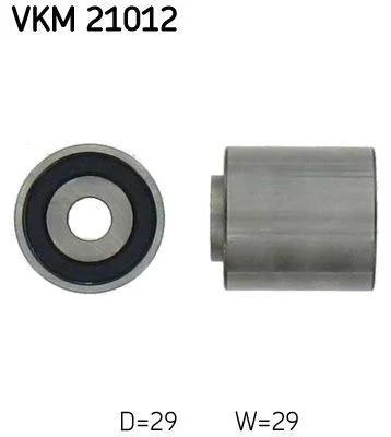 Відвідний/напрямний ролик, зубчастий ремінь SKF VKM21012