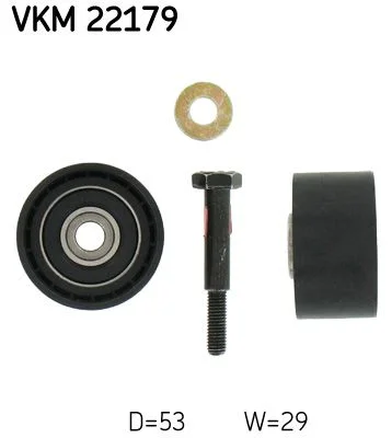 Deflection Pulley/Guide Pulley, timing belt SKF VKM 22179