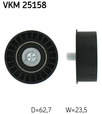 Deflection Pulley/Guide Pulley, timing belt SKF VKM 25158