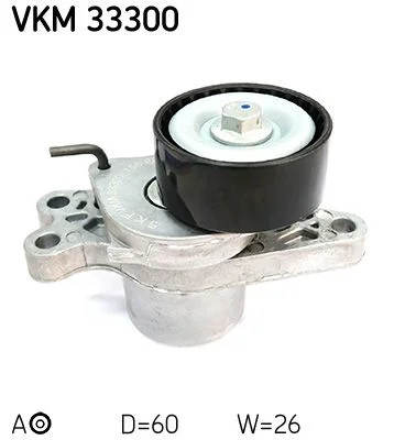 Натяжний пристрій, клиновий ремінь SKF VKM 33300