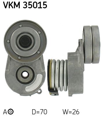 Tensor da correia do alternador SKF VKM 35015