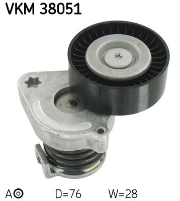 Tensor da correia do alternador SKF VKM 38051