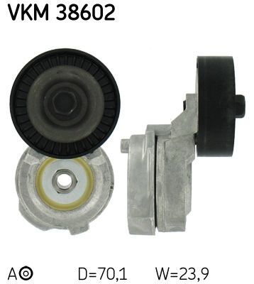Tensor da correia do alternador SKF VKM 38602