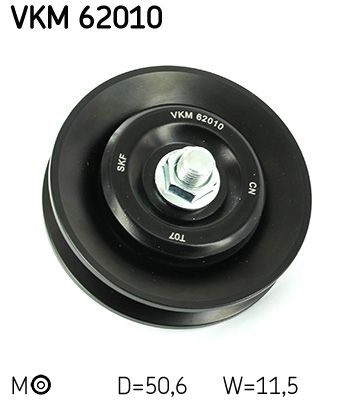 Tensioner Pulley, V-belt SKF VKM 62010