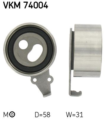 Натяжний ролик, зубчастий ремінь SKF VKM 74004