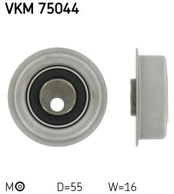 Įtempiklio skriemulys, paskirstymo diržas SKF VKM75044