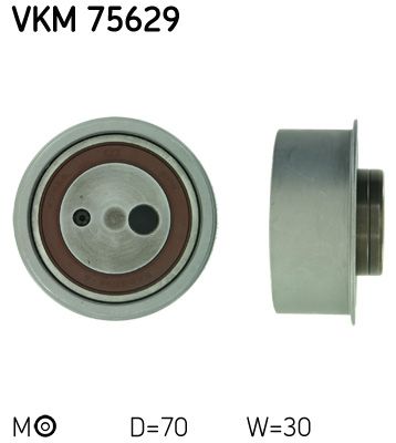 Натяжний ролик, зубчастий ремінь SKF VKM75629