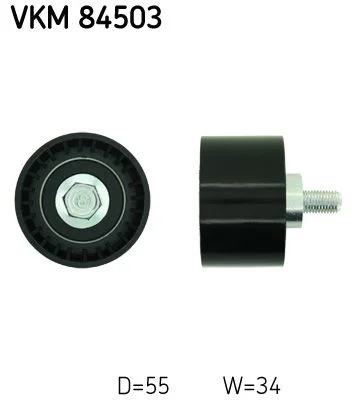 Відвідний/напрямний ролик, зубчастий ремінь SKF VKM 84503